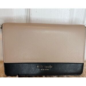 KATE SPADE, NEW YORK SPENCER CHAIN LEATHER CROSSBODY